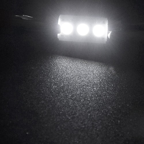 20x 36mm Festoon 3 SMD 5050 LED Dome Map License Plate Lamp Bulbs Xenon White . - Picture 2 of 8