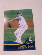 Nick Hull Card 2023 Myrtle Beach Pelicans Team Card