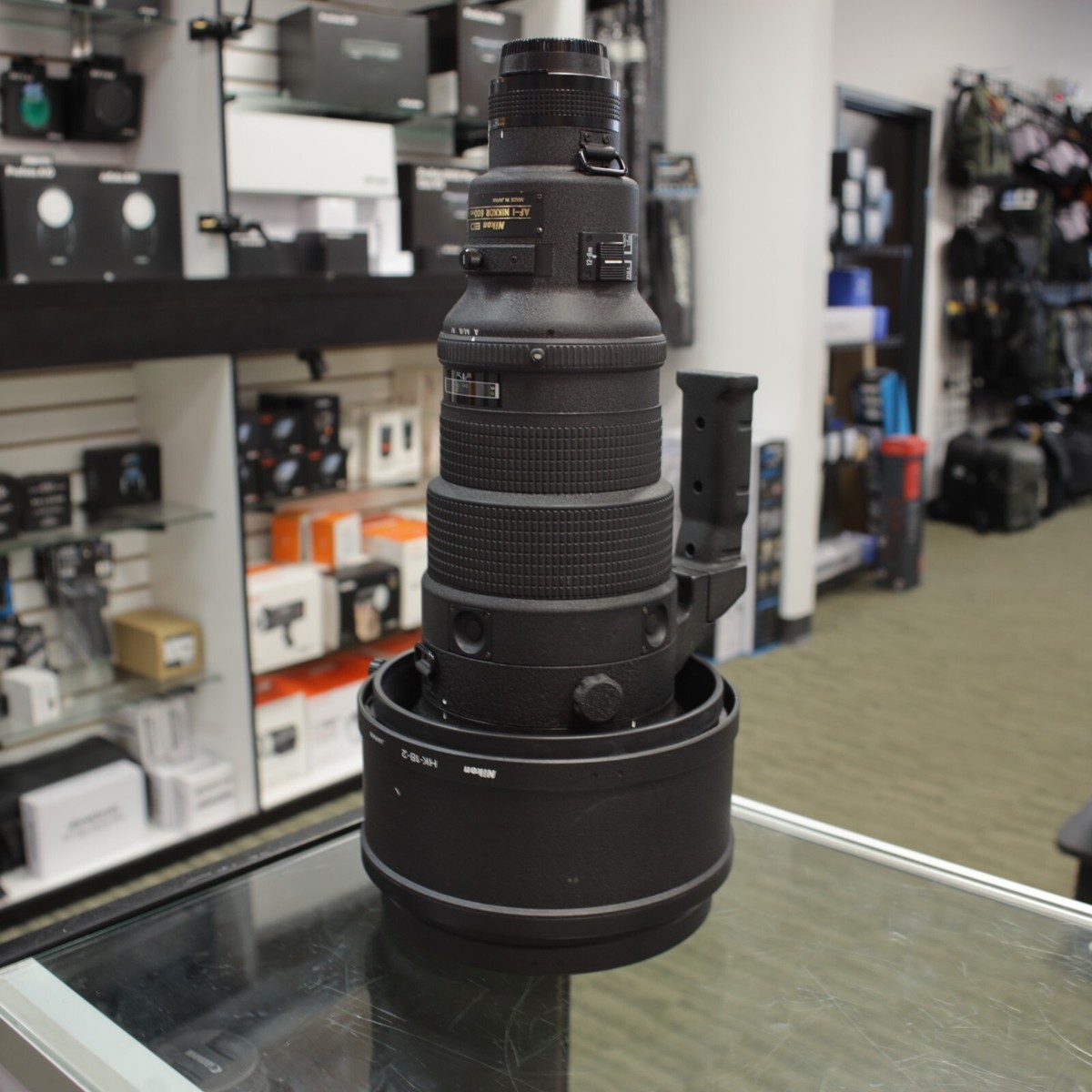 希少 NIKON AF-S ED NIKKOR 600mm F4 D Nikon Nikkor 600mm f/4 D ED IF AF-S II AF Lens, Black {52 Drop-In