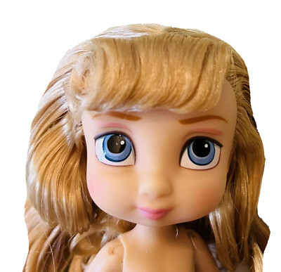 Aurora 5'' Mini Princess Doll Disney Animators Nude To Dress Sleeping Beauty