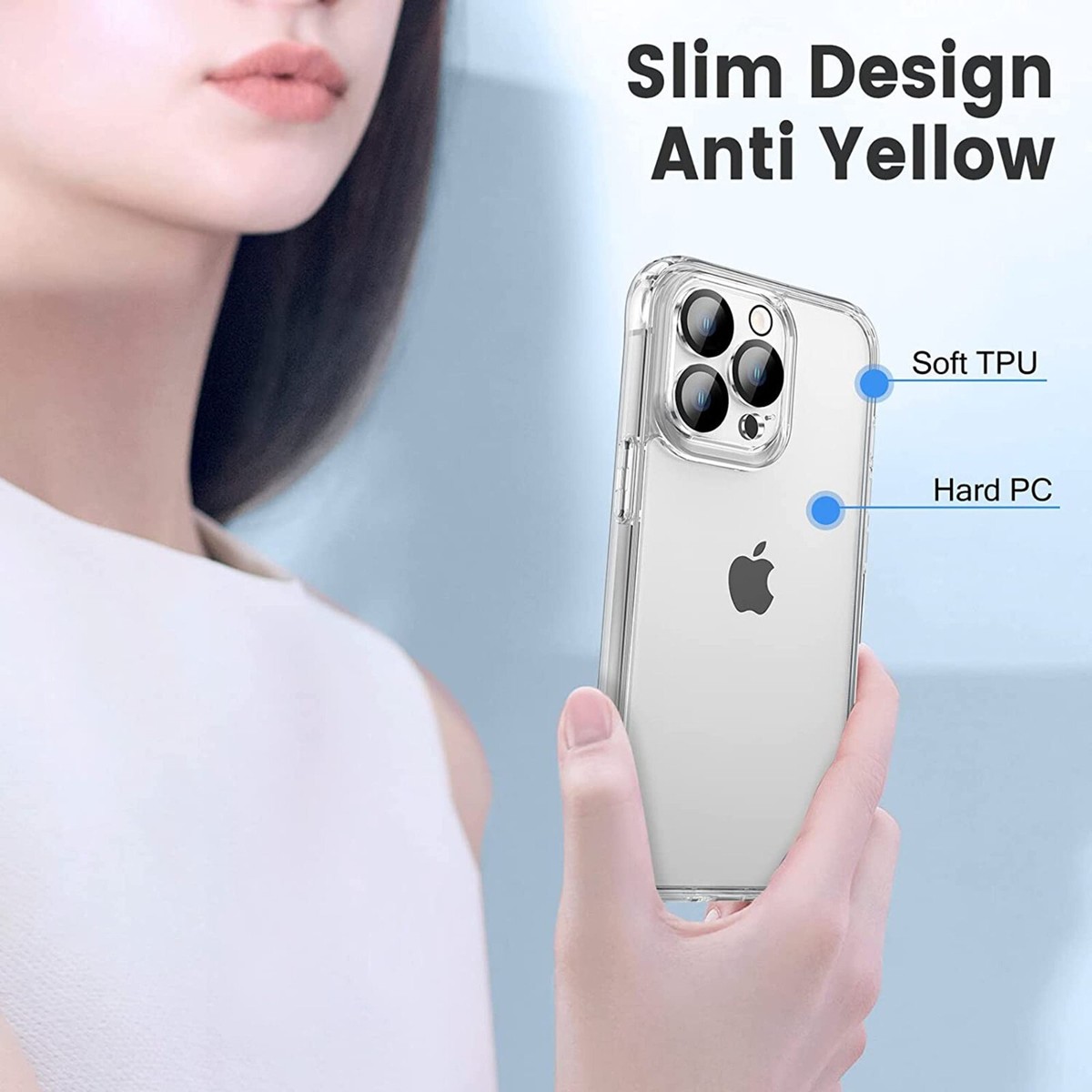 Custodia Antiurto Per IPhone, Compatibile Con 11-16 Pro Max/Plus, Con MagSafe, Sottile