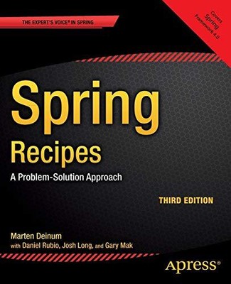 SPRING RECIPES: A PROBLEM-SOLUTION APPROACH By Marten Deinum & Daniel Rubio