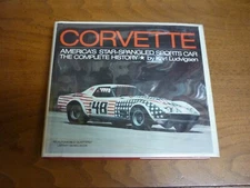 K Ludvigsen. Corvette. America's Star-Spangled Sports Car. 2nd ptg. 1973. NF/VG+