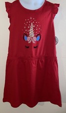 Four Hearts Dress with Unicorn NWT Size 10