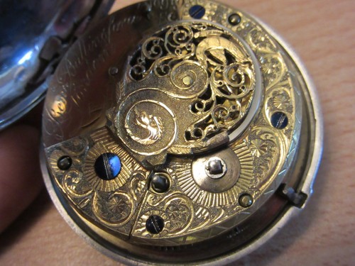 Fantastic 19thC Silver Case Pocket Watch A Buchecker, Ben Bullingford London - Picture 9 of 12