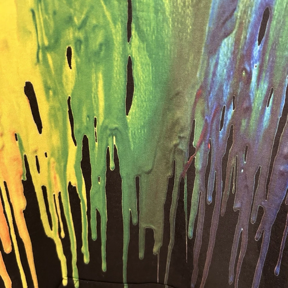 Sudadera con Capucha Gráfico 3D Infantil con Diseño de Goteo de Pintura XXL USADA EN EXCELENTE ESTADO Foto 3 de 4