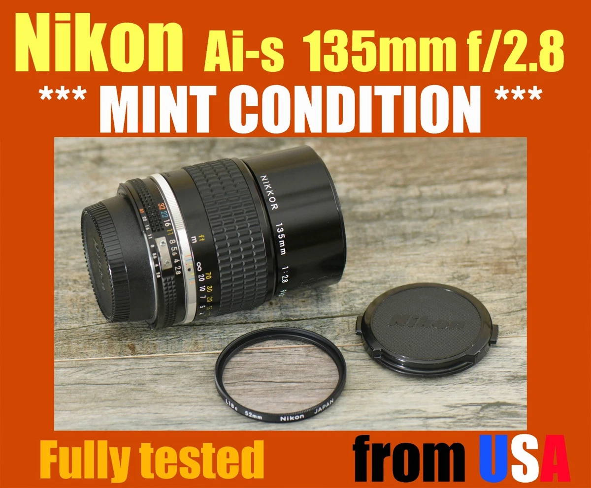 Nikon AI-S f/2.8 Camera Lenses 135mm Focal for sale | eBay