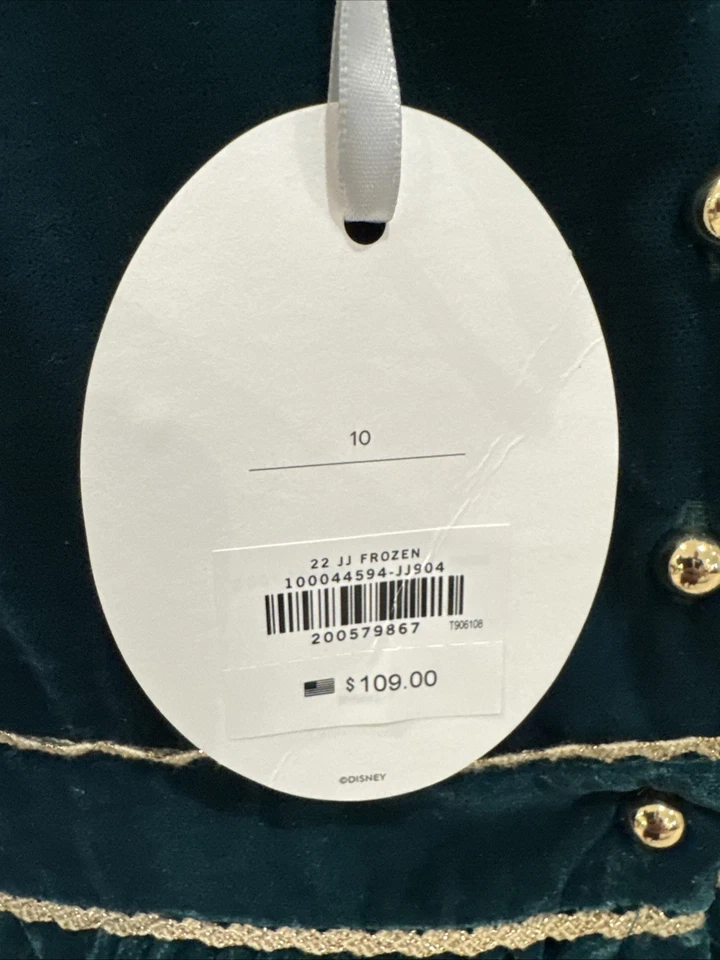 Vestido Janie And Jack Disney Frozen Talla 10 Foto 3 de 4