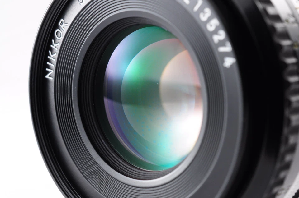 Sem tarifas**QUASE PERFEITO** Lente Nikon FA + Nikkor Ai-s 50mm f/1.8 + dados MF-16 traseira - Imagem 3 de 4