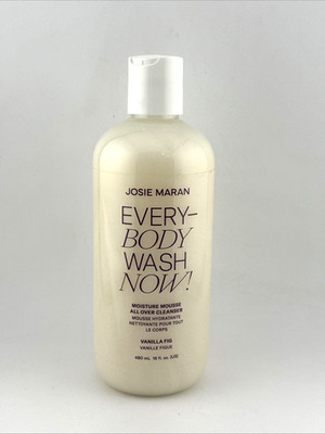 Josie Maran Everybody Wash   Vanilla Fig   16 oz New Sealed