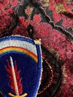 Old Important Military Patch Given By Relative Sword Flame Rainbow — photo 5