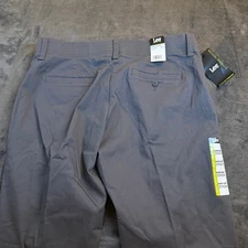 Lee Extreme Motion Regular Straight Fit Gray Painters Pants Mens 33x29 NWT