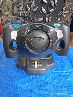 QuickShot Pro Wheel Racing Controller QS-6151 PC GamePort