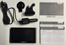 Garmin - DriveSmart 51 LMT-S 5" Sat Nav GPS Lifetime  Maps Wi-Fi - Used, Working