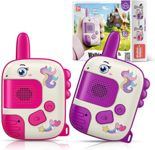 Walkie-Talkie Bambini, Regalo Bambina 3-8 Anni Walkie Talkies Giochi Bambina 3 4