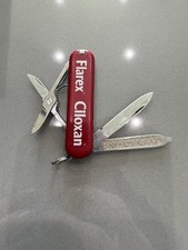 SWISS ARMY Victorinox Classic SD Pocket Knife (Rostfrei) FLAREX/CILOXAN Eye Ad