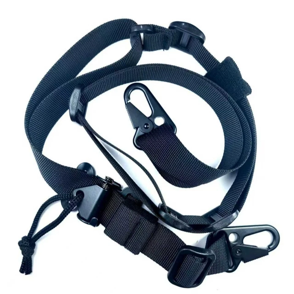 LEHAO-TECH Verstellbarer Taktischer 2Punkt Gewehrriemen Schnellverschluss Schultergurt Jagd