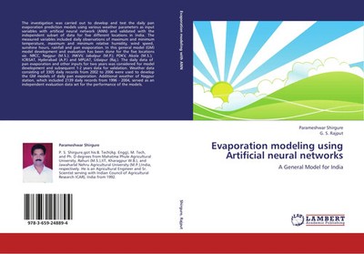 Evaporation modeling using Artificial neural networks A General Model for India