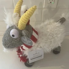 Hallmark 2024 SEASON'S SCREAMINGS GOAT with sound and motion plush