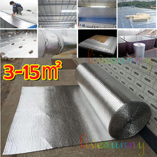 5M-25M Roll Double Bubble Foil Insulation Shed Commercial Floor Wall Roof Sheds.