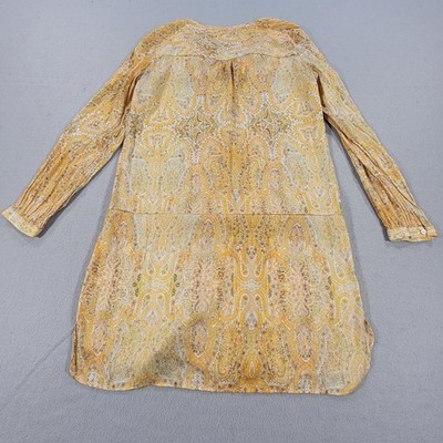 Zara Woman Yellow Paisley Mini Dress XS Long Sleeve Boho Cottagecore Spring | eBay Zara Woman Yellow Paisley Mini Dress XS Long Sleeve Boho Cottagecore Spring | eBay