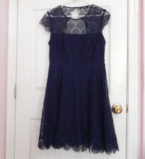 Kensie Navy Blue High Low Dress. Size 8