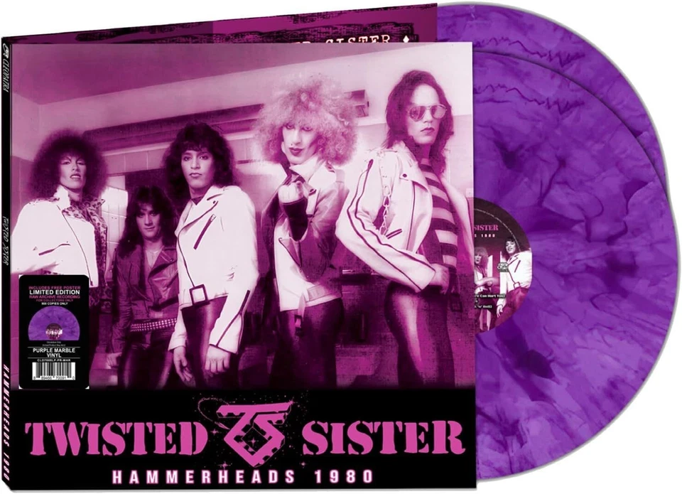 Twisted Sister Hammerheads 1980 (Vinyl) (UK IMPORT) (PRESALE 12/26/2025) - Image 2 of 3