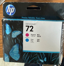 Cabezal de impresión original HP 72 magenta cian C9383A 2013 14 17 sellado de fábrica otros