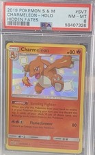 Charmeleon SV7/SV94 Shining Holo Shiny Foil PSA 8 NM Hisden Fates on eBay