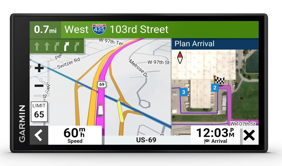 Garmin dēzl LGV610, LKW GPS Sat Nav, 6" FULL EUROPE Live Traffic UVP 299€ - Bild 4 von 4
