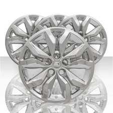 Set Of 4 18 10 Spoke Wheel Skins For 2016-2019 Chevy Impala - Chrome