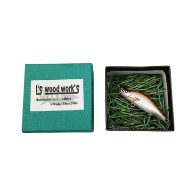 I's wood work's Hazuki Lure Minnow 45S S