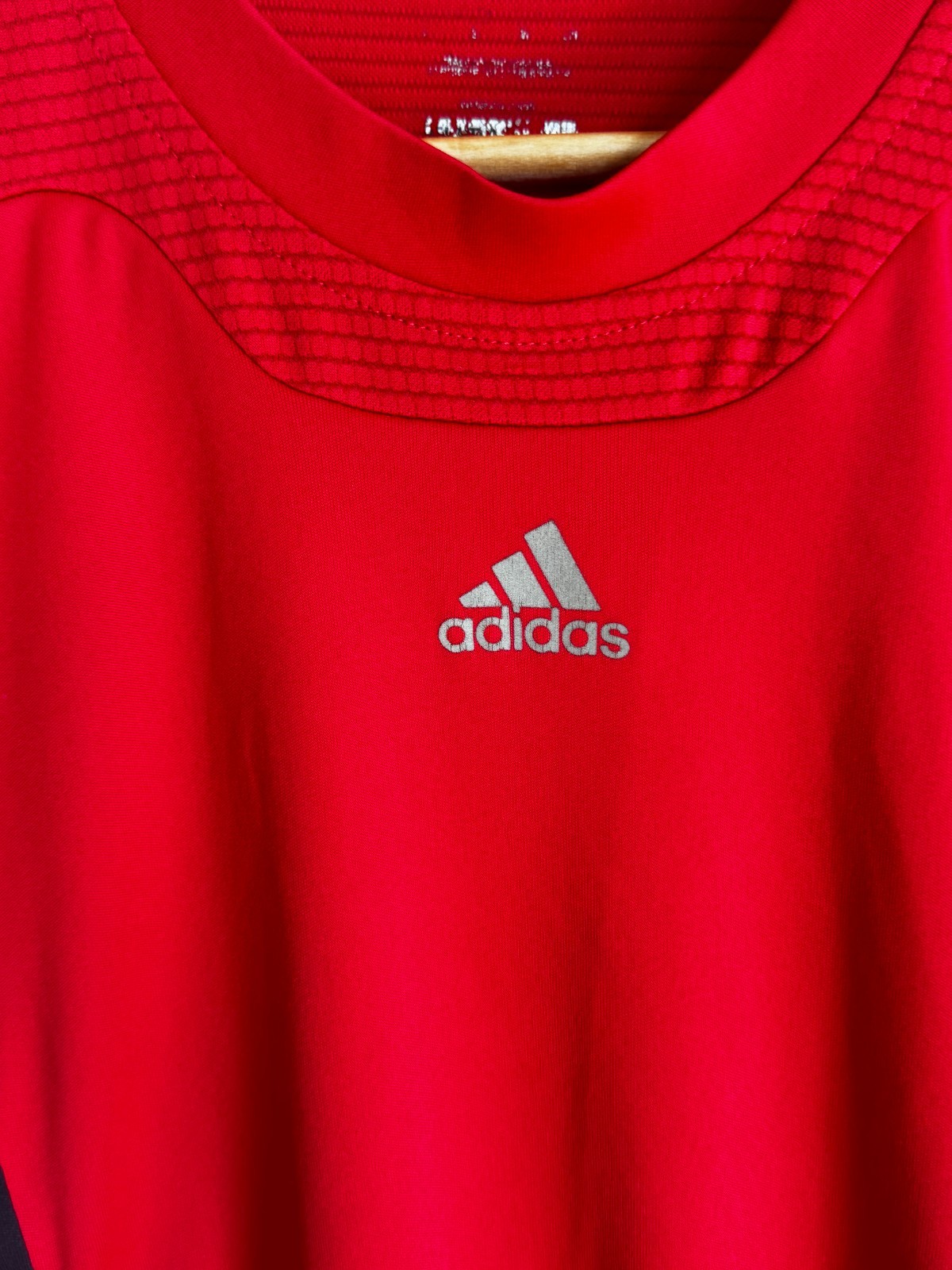Vintage Adidas “Climacool” Training Jersey - Red/Black - Men’s Size M (2010) image 3