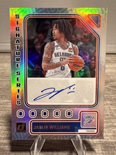 Jaylin Williams 2023-24 Panini Donruss Signature Series Auto #SS-JOC OKC Thunder