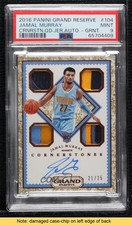 2016 Grand Reserve Rookie Cornerstones Granite 21/25 Jamal Murray Auto READ r4i