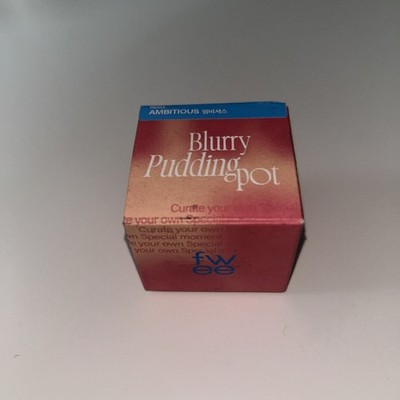 FWEE Lip&Cheek Blurry Pudding Pot RD03 Ambitious brandneu versiegelt 