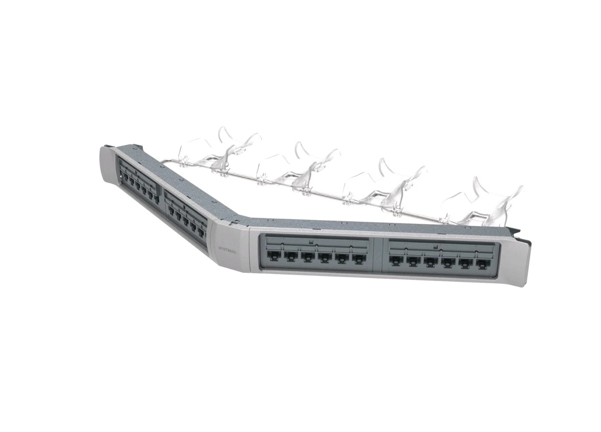 CommScope Cat 6 Ethernet (RJ-45) 24 Ports Network Patch Panels for