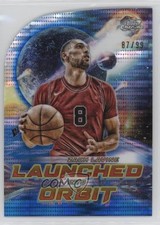 2023-24 Topps Cosmic Chrome Blue Moon Refractor 87/99 Zach LaVine #LIO-12 1iu6