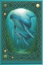 Celtic Humpback Whale Journal – Oregon Coast Edition 6″×9″ (150 Lined Pages): No