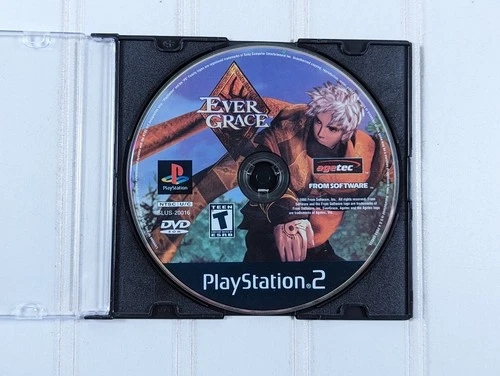 Evergrace PS2 Sony PlayStation 2 - Disc Only Tested Working Free Shipping