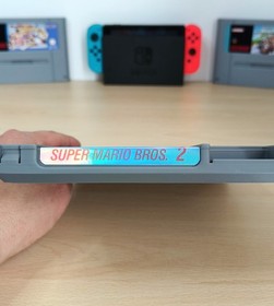 D&eacute;coration murale cartouche g&eacute;ante NES &ndash; Super Mario bros 2