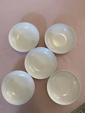 Melamine Dinnerware Bowls 5 White Maplex Brand Authentic