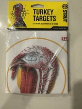 HS Strut Turkey Targets – 12 Pack 11”x11” Paper Shotgun Targets –
