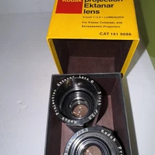VNTG Kodak Projection Lens Ektanar C Zoom Lens F:3.5 3 Inch Cat 141 9886