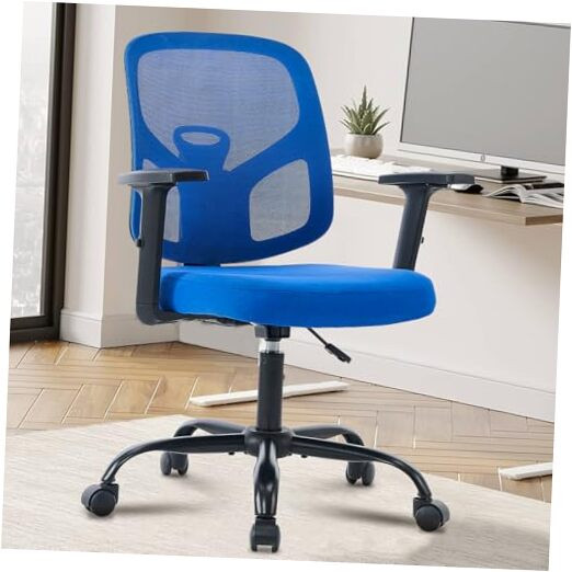 Ergonomic Mesh Office Chair with Swivel and Rolling Wheels