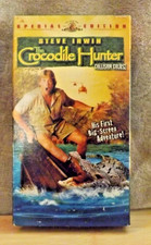ONE VHS TAPE THE CROCODILE HUNTER COLLUSION COURSE MOVIE - RATED PG - SPECIAL ED