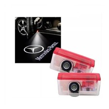 2pcs Led Car Door Courtesy Light Ghost Shadow Laser Projector For Mercedes-benz- 2pcs Led Car Door Courtesy Light Ghost Shadow Laser Projector For Mercedes-benz-