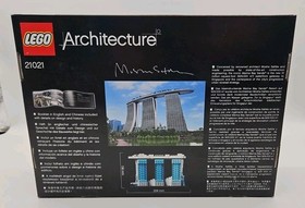 LEGO Architecture Marina Bay Sands 21021 Complete Set Limited Edition NEW SEALED