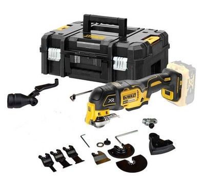 DeWalt Akku-Multi-Tool Multifunktionswerkzeug 18V Sägeblätter Koffer DCS356NT-XJ