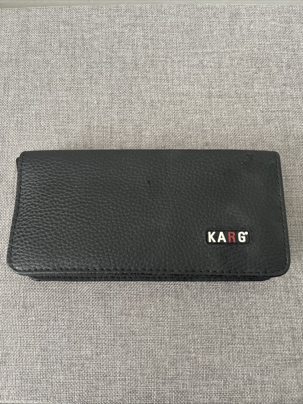 nwot Karg Scissor Zipper Case Blk